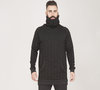 TRAY STYLING TURTLE NECK BLACK SWEATER