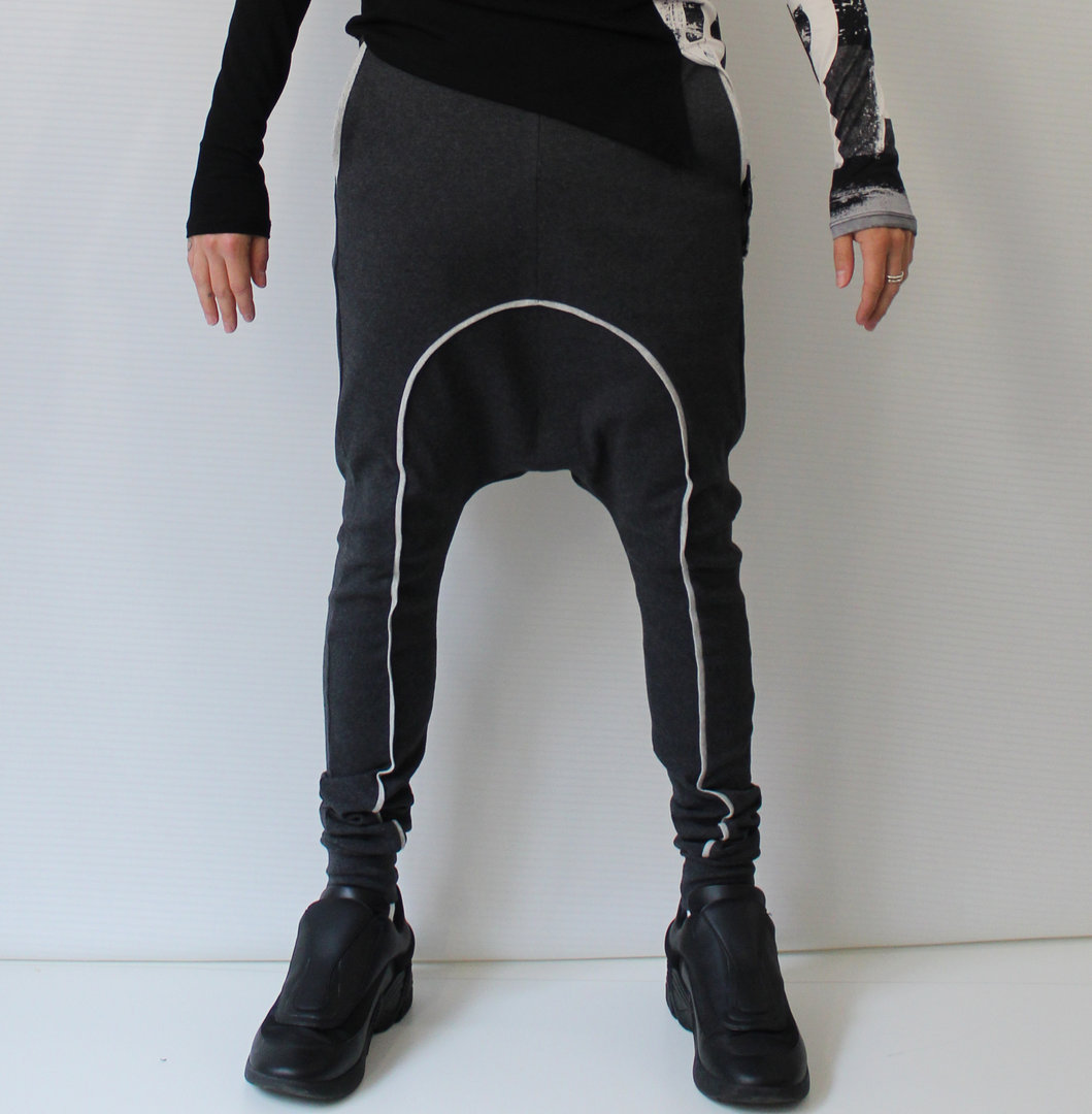 DARK ARMY by Tray Styling VERTICAL PANTS ASTRO WHITE VIBE