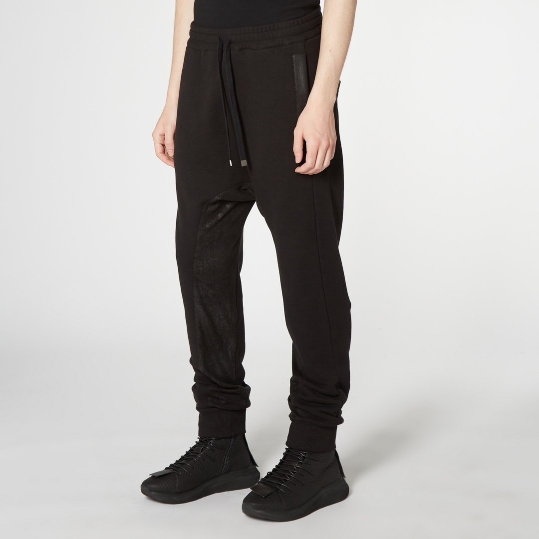 PRIMORDIAL IS PRIMITIVE - Contrast Trouser Black.