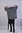 LA HAINE INSIDE US - T-SHIRT Maxi Oversize Cotton Dyed Cold Black