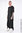 LA HAINE INSIDE US -SHIRT Oversize Long Linen Viscose Black